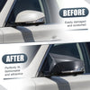 INFINITI Q50 Pair Rearview Mirror Cover Overlay Carbon Fiber Pattern