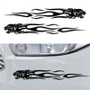 Cars & Motorcycles 2 x Flame Totem Reflective Stickers