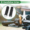 Motorcycle 7/8" 22mm Hand Grips Cover Kit Black