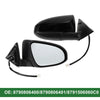 Toyota Camry Right Door Mirror / Manual Folding Gloss Black
