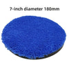DA / RO Polisher Car Use Wax Collector Pad Microfiber Sponge