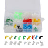 Car 160x Door Lock Rod Clip Side Fasteners Car Wire Clips With Box
