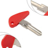 Indian Scout Red Uncut Blade Blank Key Replacement (1920-2018)