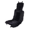 Universal Car - Black Soft Plush Front Seat Cover