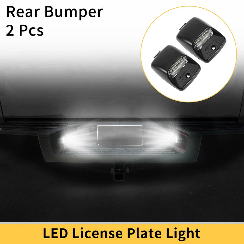 Toyota Tundra (2000-2013) Clear Lens License Plate Light Tag Lamp