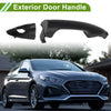 Hyundai Accent 2012-2017 Black Front Left Exterior Door Handle