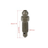 Motorcycle Banjo Bolt Bleeder Screw M7x1mm 4Pcs with Cap