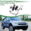 Honda Civic 8pcs Front Suspension Kit Tie Rod Ends & Ball Joints (2006-2011)