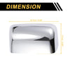 Ford Excursion F150 F250 F350 Rearview Mirror Cover Cap Chrome Plated