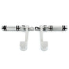 Harley Sportster XL 883 1200 Footrest Footpegs with Heel Rest Chrome (2004-2023)