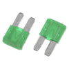 Car Boat Truck RV Motorcycle Green 30A Mini Blade Fuses 25pcs