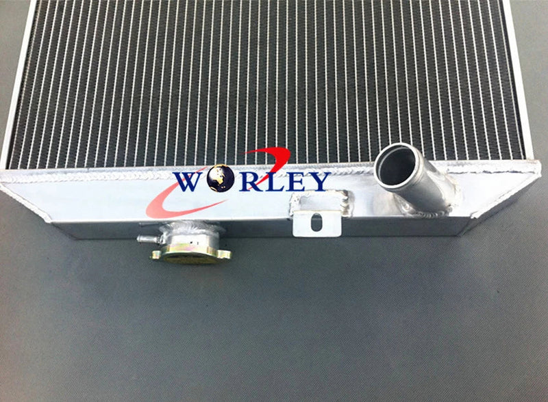 Jeep Willys 3 Row Aluminum Radiator + Fan (1941-1952)