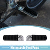 Kawasaki 1 Pair 12.5mm Aluminium Alloy Motorcycle Footrest Footpeg Black
