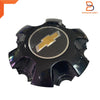 Holden Colorado, Trailblazer 4 x Black Aluminium Wheel Center Cap Trim (17-22)