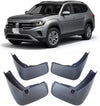 VW Atlas 2x Front & Rear Molded Splash Guards Mud Flaps (2018–2023)