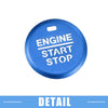 Ford Mustang Engine Start Stop Ignition Button Cover Decal (15-21)