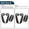 Toyota Camry (2012) - Black Car Door Anti Kick Pad Sticker Protector