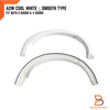 Mazda BT-50 Ute 4PC White Front Fender Flare Wheel Arch (2012-2019)