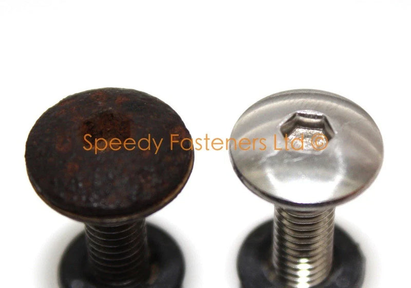Yamaha R6 Stainless Steel Fairing Screen Bolt Screw Clip (2021–2024)