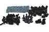 Ducati Fork Head Bolt Kit Black Anodized Wellnut Bolts