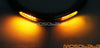 Cafe Racer Style Motorcycle w / LED Brake Light 1'' Rear Seat Hoop