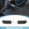 Bicycle - Black 8mm Aluminum Alloy Motorcycle Footpegs