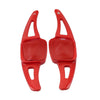 VW Golf, Atlas, Sharan, Touareg Red Steering Wheel Paddle Shifter Extensions