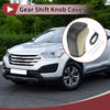 Hyundai Tucson (2015-2018) - 1 x Black Beige Car Gear Shift Knob Cover