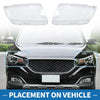 Jeep Grand Cherokee 1 Pair Headlight Lens Covers (2001-2003)