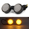 Car 12V LED Round Smoke Turn Signal Indicator Light (No Year Specified)