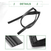 Honda Accord Rear Left Door Window Run Channel Seal Strip (2003-2007)