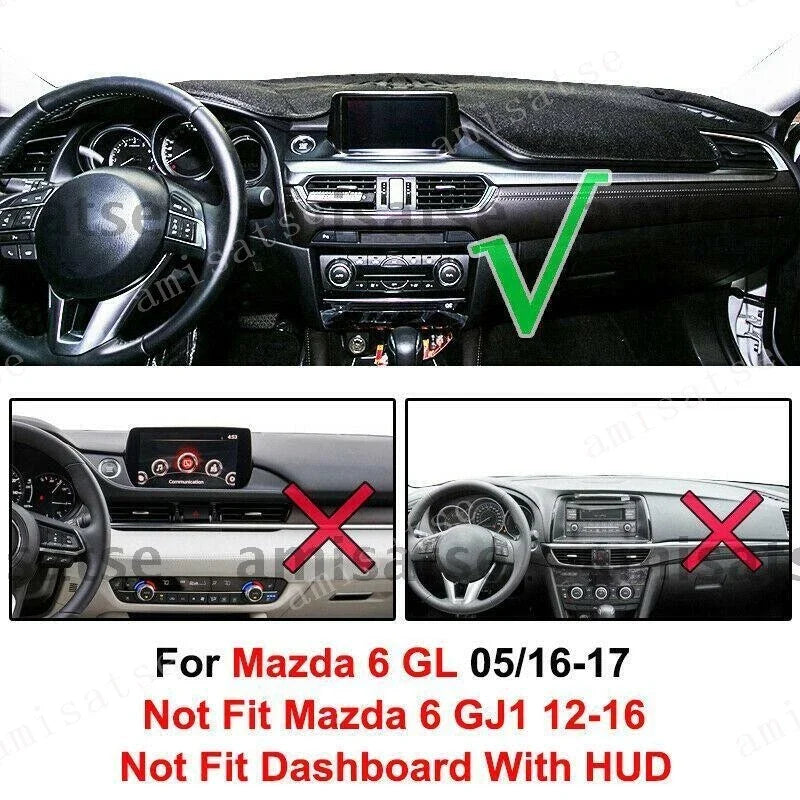 Mazda 6 GL Atenza Dash Mat (2016-2017)