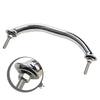 Boat / Yacht Handrail / 8'' / Polished Stainless Steel