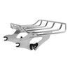 Harley Road Glide Chrome/Vivid Black Quick Release Luggage Rack (2014-2025)