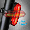 Bicycle 120 Lumens LED Rear Bike Tail Light USB Rechargeable