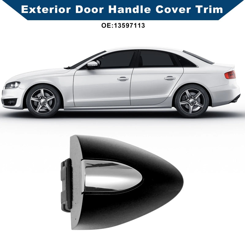 Buick LaCrosse Exterior Door Handle Cover Trim Matte Black (2017–2019)