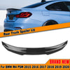 BMW F82 M4 PSM Coupe Rear Boot Spoiler Lip (2015-2020)