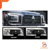 Mitsubishi Triton GLS Bumper Cover Trim Matte Black (2023-2025)