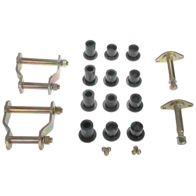 Hilux 4x4 Greasable Front Swing Shackle Polyurethane Bush Pin Kit (79-97)