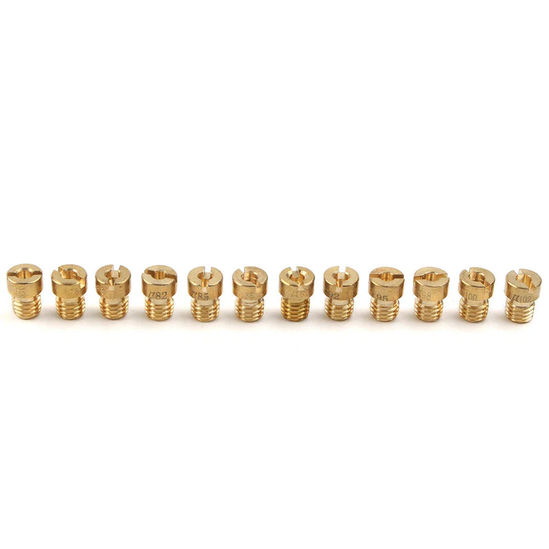 Dellorto SHA PHBG (75-102) - 12pcs 6mm Carburetor Main Jets