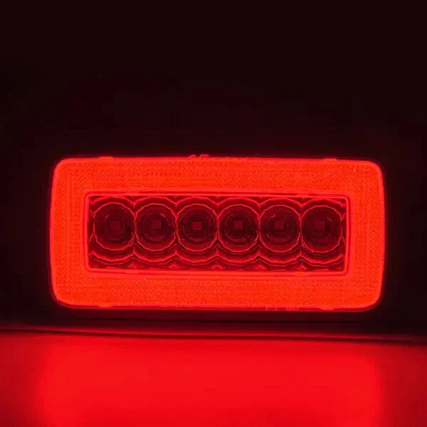 Mercedes W463 G-Class LED Rear Fog Light Smoked Reverse Lamp (1999–2018)