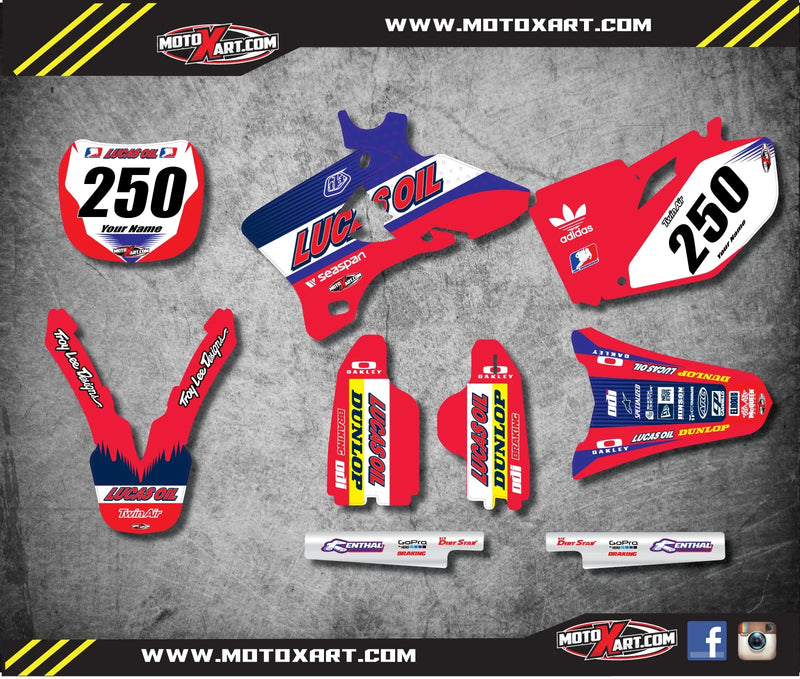 Yamaha YZF 450 Custom Graphic Stickers (2003-2005)
