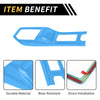 Jeep Wrangler JL JLU (2018-2024) Light Blue 4WD Gear Shift Panel Cover Trim
