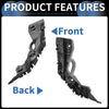 Hyundai Elantra Front Bumper Retainer Bracket 2 x (2017-2018)