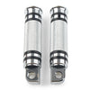 Harley Davidson Chrome Aluminum H-D Male Mount Footpegs Footrests