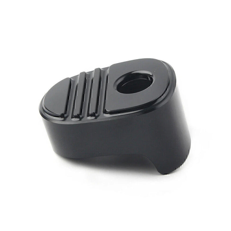 Harley Electra Road Glide Black Tri Line Ignition Switch Cover (2014-2018)