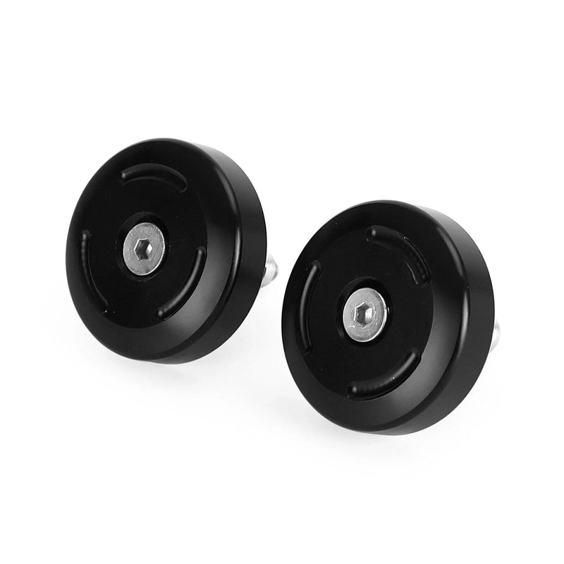 Tiger 800, XCX, XCA, XRX 2 x Frame Plug Cover Caps Black (2011-2018)