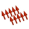 Motorcycle - 10 Pcs Red 5MM Windshield Spike Bolts