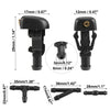 Nissan Infiniti Windshield Washer Nozzles & 2.5m Hose