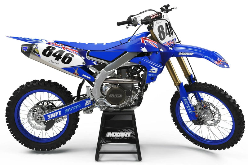 Yamaha YZ 65 AUSSIE STYLE Decals Custom Sticker Kit